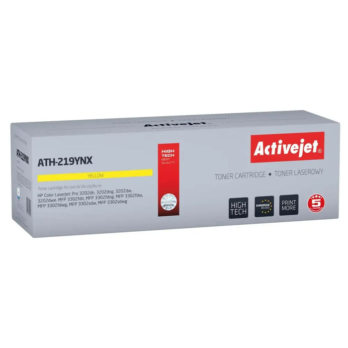 Compatible Toner Activejet ATH-219YNX Yellow - Оригинални тонери<<<Електроника Периферни и резервни части<<<Компютри|