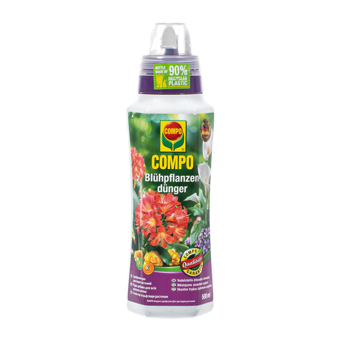 LIQUID FERTILIZER FOR FLOWERING PLANTS 0.5L COMPO