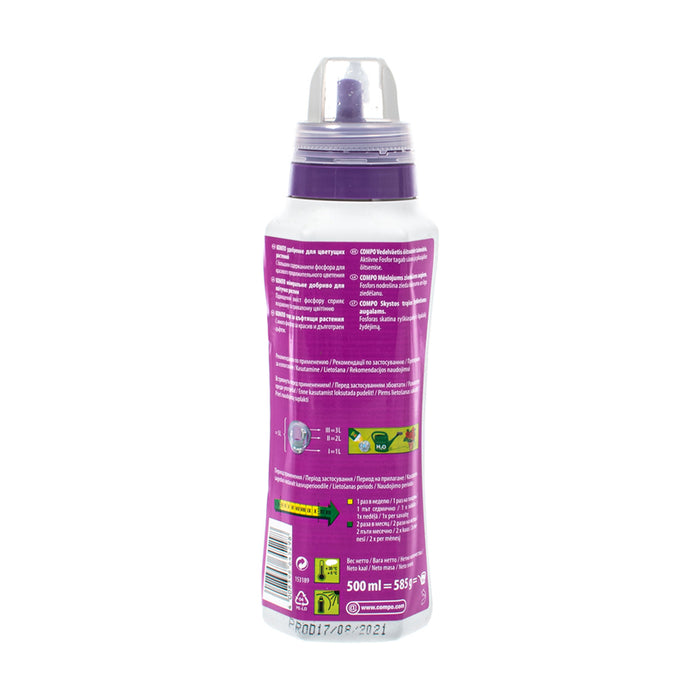 LIQUID FERTILIZER FOR FLOWERING PLANTS 0.5L COMPO