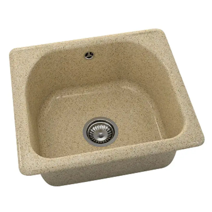 COMPOSITE KITCHEN SINK 51X46 CM. FAT 207 GRANIXITE - Кухненски мивки<<<Кухненски мивки<<<Кухня<<<Praktiker