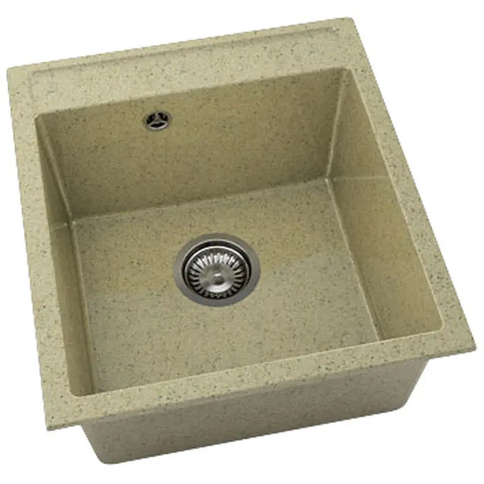 COMPOSITE KITCHEN SINK 51X46 CM. FAT 224 GRANIXITE - Кухненски мивки<<<Кухненски мивки<<<Кухня<<<Praktiker