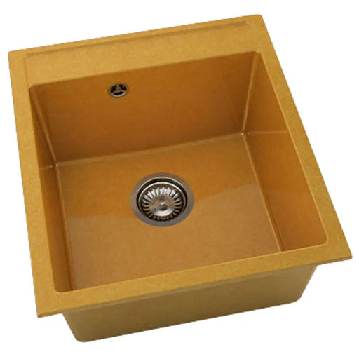COMPOSITE KITCHEN SINK 51X46 CM. FAT 224 GRANIXITE - Кухненски мивки<<<Кухненски мивки<<<Кухня<<<Praktiker