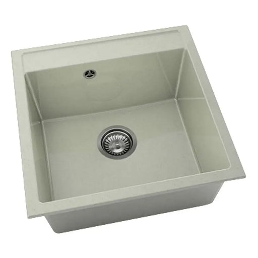 COMPOSITE KITCHEN SINK 51X51 CM. FAT 225 GRANIXITE - Кухненски мивки<<<Кухненски мивки<<<Кухня<<<Praktiker