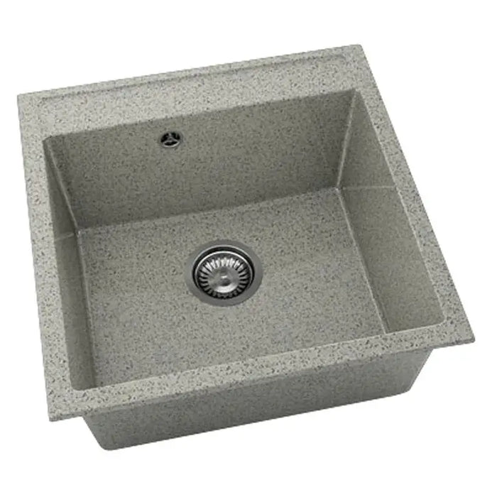 COMPOSITE KITCHEN SINK 51X51 CM. FAT 225 GRANIXITE - Кухненски мивки<<<Кухненски мивки<<<Кухня<<<Praktiker