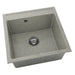 COMPOSITE KITCHEN SINK 51X51 CM. FAT 225 GRANIXITE - Кухненски мивки<<<Кухненски мивки<<<Кухня<<<Praktiker