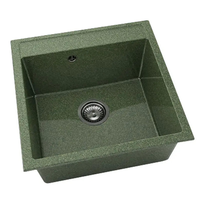 COMPOSITE KITCHEN SINK 51X51 CM. FAT 225 GRANIXITE - Кухненски мивки<<<Кухненски мивки<<<Кухня<<<Praktiker