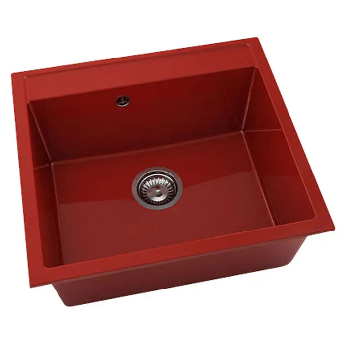 COMPOSITE KITCHEN SINK 51X56 CM. FAT 226 POLYMER MARBLE - Кухненски мивки<<<Кухненски мивки<<<Кухня<<<Praktiker
