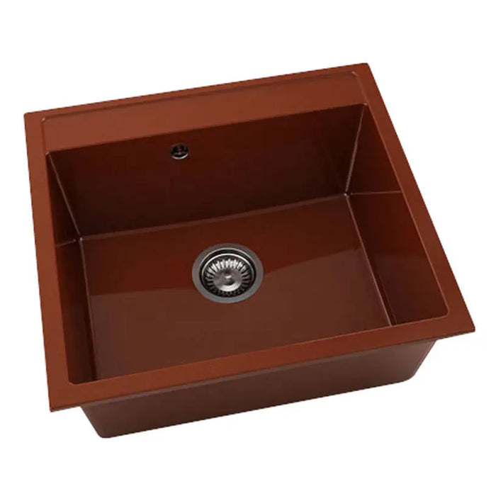 COMPOSITE KITCHEN SINK 51X56 CM. FAT 226 POLYMER MARBLE - Кухненски мивки<<<Кухненски мивки<<<Кухня<<<Praktiker