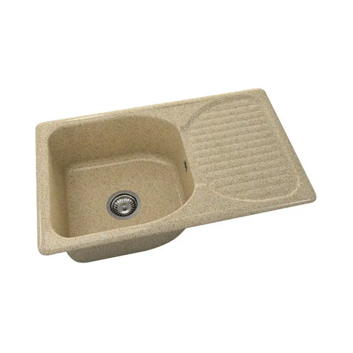 COMPOSITE KITCHEN SINK 80X49 CM FAT 215 GRANIXITE - Кухненски мивки<<<Кухненски мивки<<<Кухня<<<Praktiker