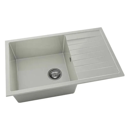 COMPOSITE KITCHEN SINK 80X49 CM. FAT 228 POLYMER MARBLE - Кухненски мивки<<<Кухненски мивки<<<Кухня<<<Praktiker