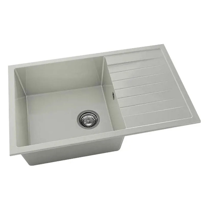 COMPOSITE KITCHEN SINK 80X49 CM. FAT 228 POLYMER MARBLE - Кухненски мивки<<<Кухненски мивки<<<Кухня<<<Praktiker