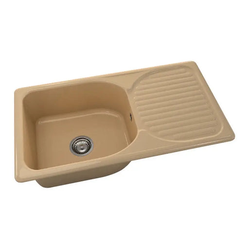 COMPOSITE KITCHEN SINK 90X49 CM. FAT 211 POLYMERMARBLE - Кухненски мивки<<<Кухненски мивки<<<Кухня<<<Praktiker