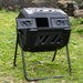 COMPOSTER 160L GARDEN STAR HD-10156 - Компостери<<<Саксии кашпи и цветарници<<<Градина<<<Praktiker