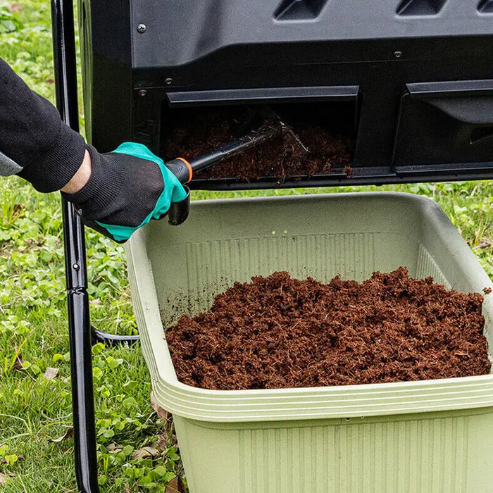 COMPOSTER 160L GARDEN STAR HD-10156 - Компостери<<<Саксии кашпи и цветарници<<<Градина<<<Praktiker