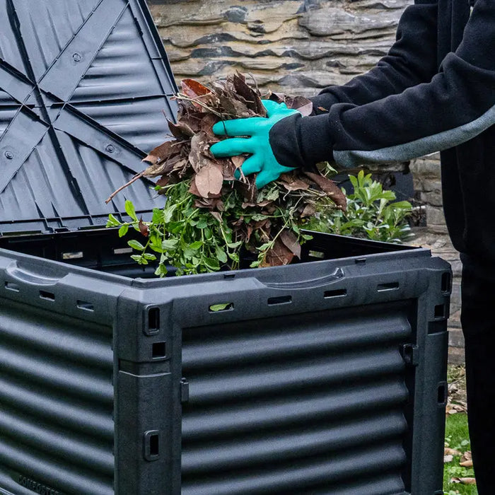 COMPOSTER 300L GARDEN STAR HD-10158 - Компостери<<<Саксии кашпи и цветарници<<<Градина<<<Praktiker