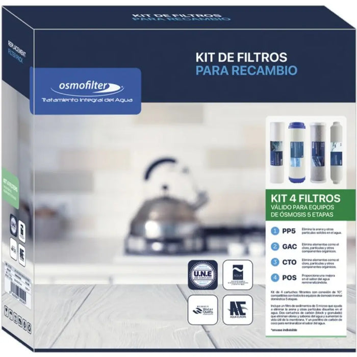 Compressed Air Midea KIT REC.4FILTRO - Електроника Фотография и Видео<<<Компютри| Електроника<<<BigBuy&&&Аксесоари за