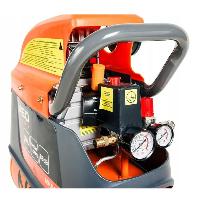 COMPRESSOR 900 W 24 L NEO 12K023 - Компресори<<<Големи машини<<<Инструменти и железария<<<Praktiker