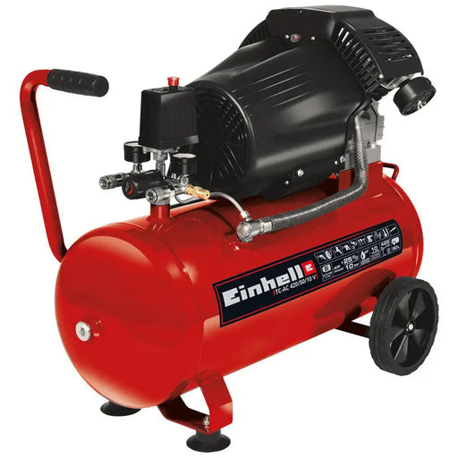 COMPRESSOR EINHELL TC-AC 420/50/10 V - Компресори<<<Големи машини<<<Инструменти и