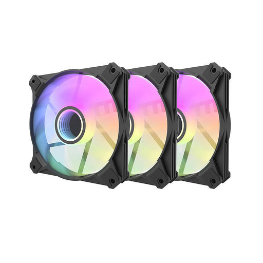 Computer fan set Darkflash INF8 ARGB 3in1 120x120 (black) - Fans<<<Computer cooling<<<Gaming<<<InnproXML