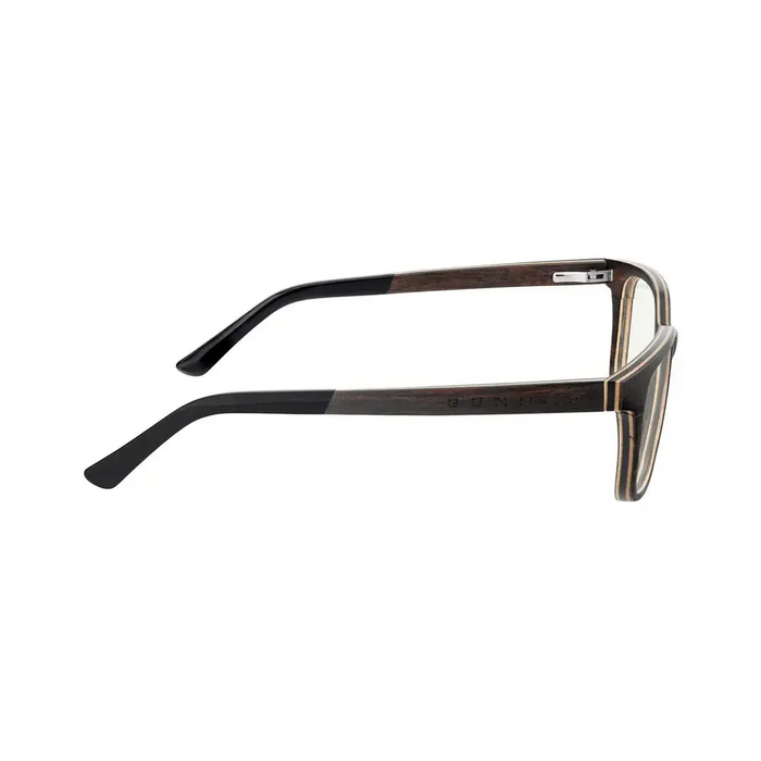 Computer glasses GUNNAR Muir Ebony (wood) Clear Pro - Компютърни и геймърски очила<<<Геймърска периферия<<<ValiAPI