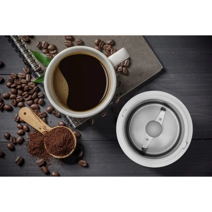 Concept KM6000 Coffee Grinder White - Coffee grindersAGD-MLY<<<Home Appliance - ProductsAGD<<<ActionPL