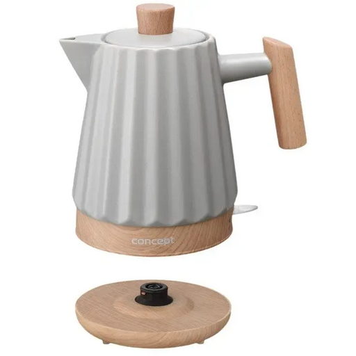 Concept RK0091 Ceramic electric kettle 1.5 l Light grey - Electric kettlesAGD-CZE<<<Home Appliance