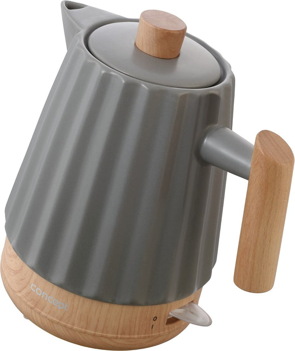 Concept RK0092 Ceramic electric kettle 1.5 l Dark grey