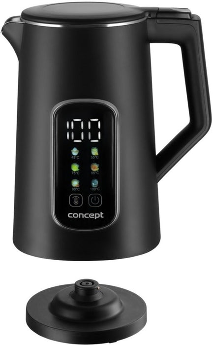 Concept RK-3385 Electric kettle 1.7 L 2200 W Black