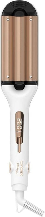 Concept KT2140 Hair styling device – waver gold, white
