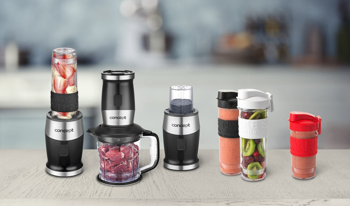 Concept SM3390 blender 1.2 L Immersion blender 700 W Black, Stainless steel