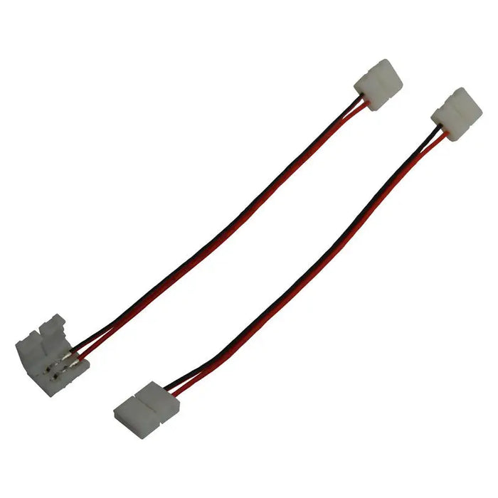 CONNECTOR FOR LED STRIP 3528 FLEXIBLE 2PCS D-IL - LED ленти и аксесоари<<<Вътрешно осветление<<<Мебели и