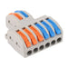 CONNECTOR TWO-WAY 2P-6P 1 NUMBER D-IL - Инсталационни материали<<<Електроматериали<<<Строителни