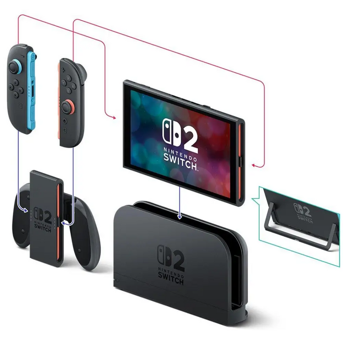 Console Nintendo Switch 2 + Mario Kart World 256GB - Black - Гейминг конзоли<<<Геймърска