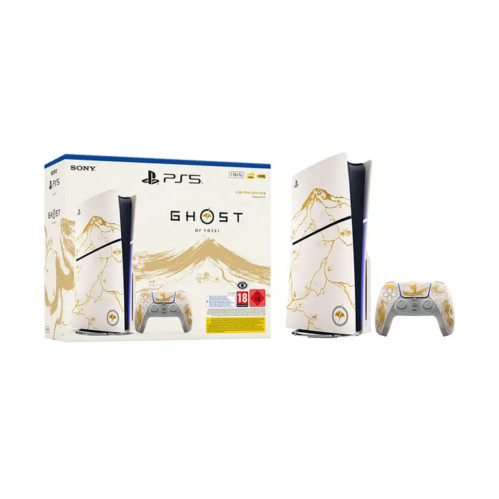 Console PlayStation 5 (PS5) Limited Edition + Ghost of Yotei Gold - Игрови конзоли<<<Конзоли и аксесоари<<<ТВ Аудио