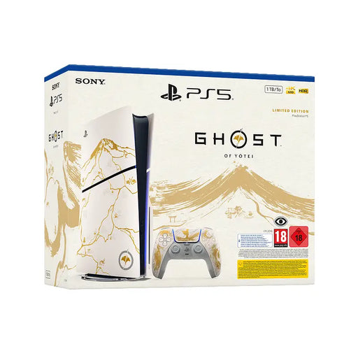 Console PlayStation 5 (PS5) Limited Edition + Ghost of Yotei Gold - Игрови конзоли<<<Конзоли и аксесоари<<<ТВ Аудио