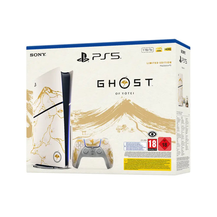 Console PlayStation 5 (PS5) Limited Edition + Ghost of Yotei Gold - Игрови конзоли<<<Конзоли и аксесоари<<<ТВ Аудио