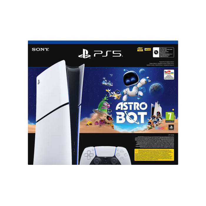 Console PlayStation 5 (Slim) Digital Edition + Astro Bot - Игрови конзоли<<<Конзоли и аксесоари<<<ТВ Аудио