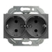 CONTACT DOUBLE MECHANISM PANASONIC - Ключове и контакти<<<Електроматериали<<<Praktiker&&&Ключове и