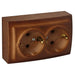 CONTACT DOUBLE OPEN MOUNT NILSON THEMIS - Ключове и контакти<<<Електроматериали<<<Praktiker&&&Ключове и
