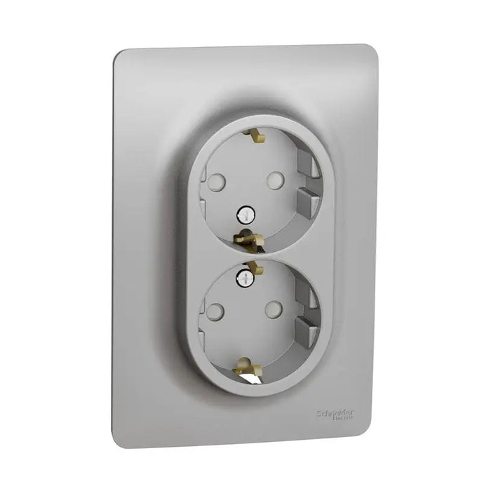 CONTACT DOUBLE SHUKO 16A ALUMINUM SCHNEIDER UNICA (NU206730) - Ключове и