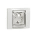 CONTACT IP44 WHITE SCHNEIDER UNICA (NU003718) - Ключове и контакти<<<Електроматериали<<<Praktiker&&&Ключове и