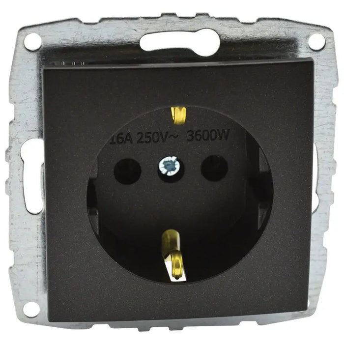 CONTACT MECHANISM GRAPHITE MONO DESPINA - Ключове и контакти<<<Електроматериали<<<Praktiker&&&Ключове и
