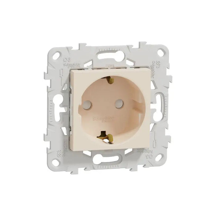 CONTACT SHOUKO IVORY SCHNEIDER UNICA (NU503644) - Ключове и контакти<<<Електроматериали<<<Praktiker&&&Ключове и
