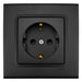 CONTACT SHUKO BLACK VIKO BY PANASONIC Linnera Life - Ключове и контакти<<<Електроматериали<<<Praktiker&&&Ключове и
