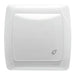 CONTACT SINGLE WITH COVER VIKO BY PANASONIC Carmen - Ключове и контакти<<<Електроматериали<<<Praktiker&&&Ключове и