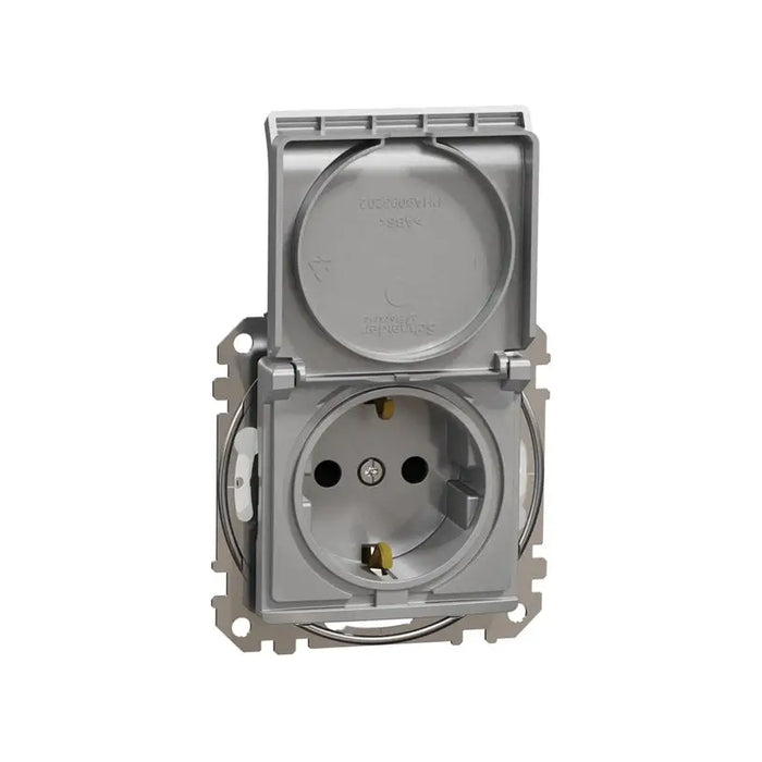 CONTACT WITH COVER IP44 ALUMINUM SCHNEIDER SEDNA (SDD213023) - Ключове и