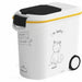 Container Curver 35 L White/Black - Домашни Животни<<<Дом Градина<<<BigBuy&&&Хранене на домашни любимци<<<Домашни