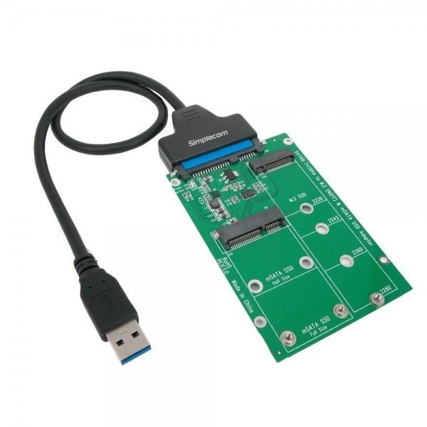 Converter ESTILLO M2+ mSata + Sata to USB - Входно-изходни контролери<<<Компютърни компоненти<<<ValiAPI