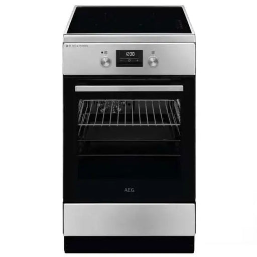 Cooker AEG SteamBake CIB56491BM induction hob 50 cm - Индукционни печки<<<Готварски печки<<<Едра бяла