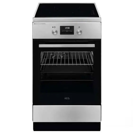 Cooker AEG SteamBake CIB56491BM induction hob 50 cm - Индукционни печки<<<Готварски печки<<<Едра бяла